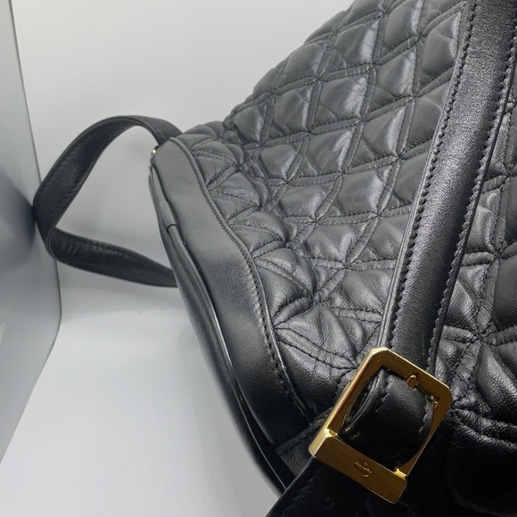 MCM Leather Quilted Black Mini Backpack w/ wallet. AUTHENTIC. - Picture 10 of 16